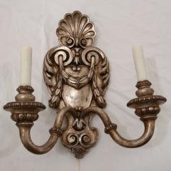 Pair of French Silver Gilt Wall Sconces - 3278578