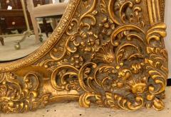 Pair of French Style Wall Console or Pier Mirrors Gilt Gesso and Wooden  - 2938670