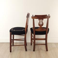 Pair of French Upholstered and Carved Side Chairs - 3677137