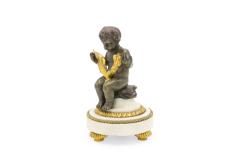 Pair of French Victorian Bronze Cupids - 4664119