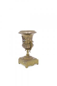Pair of French Victorian Bronze Urns - 4671447
