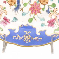 Pair of French Victorian Floral Porcelain Plates - 4201249