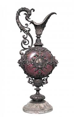 Pair of French Victorian Metal Ewers - 4669814