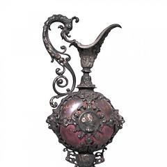 Pair of French Victorian Metal Ewers - 4669817