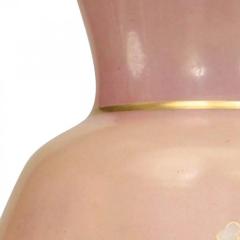 Pair of French Victorian Pink Opaline Glass Vases - 4201173