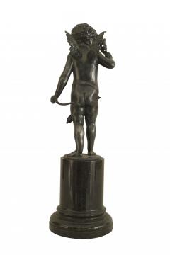 Pair of French Victorian Silver Cupid Figures - 4201594