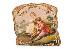 Pair of French Victorian Tapestry Pillows - 4322744