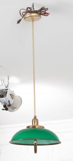 Pair of French Vintage Art Deco Pull Down Lights - 1042914