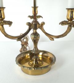 Pair of French Vintage Neoclassical Bouillotte Lamps circa 1920 - 4114263