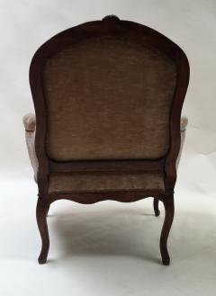 Pair of French Walnut Bergere Chairs - 609815