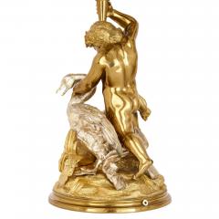 Pair of French silvered and gilt bronze candelabra - 3268956