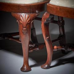 Pair of George I 18th Century Carved Mahogany Chairs Circa 1720 - 3123456