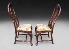 Pair of George I Period Walnut Chairs - 4379898
