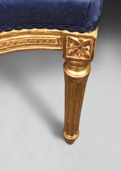 Pair of George III Giltwood Salon Armchairs - 4308870