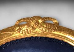 Pair of George III Giltwood Salon Armchairs - 4308873