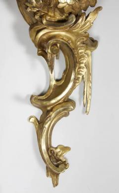 Pair of George III Giltwood Wall Brackets - 4128821