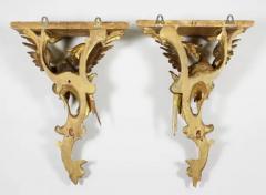 Pair of George III Giltwood Wall Brackets - 4128883