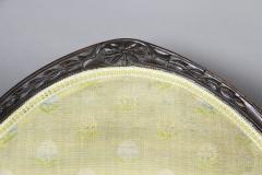 Pair of George III Mahogany Armchairs - 3740762