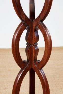 Pair of George III Mahogany Torcheres - 3921242