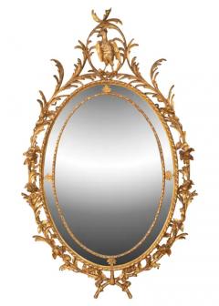 Pair of George III Style Giltwood Mirrors - 4137277