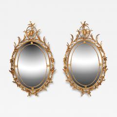 Pair of George III Style Giltwood Mirrors - 4140800