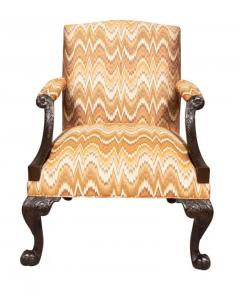 Pair of George III Style Mahogany Armchairs - 4134161