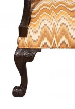 Pair of George III Style Mahogany Armchairs - 4134162