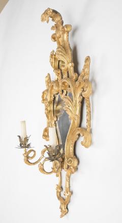 Pair of George III Two Light Sconce Mirrors - 2114106