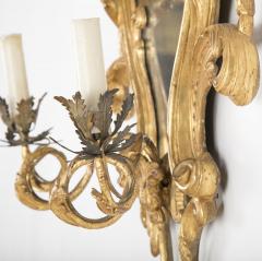 Pair of George III Two Light Sconce Mirrors - 2114108