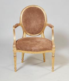 Pair of Georgian Giltwood Armchairs - 1647521