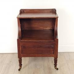 Pair of Georgian Mahogany Bedside Commodes England circa 1815 - 3702466