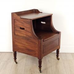 Pair of Georgian Mahogany Bedside Commodes England circa 1815 - 3702468