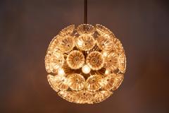 Pair of German Flower Sputnik Chandeliers - 202299