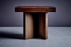 Pair of German Studio Oak Side Tables - 4146829