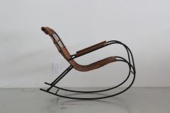 Pair of German Wicker Rocking Chairs - 420985