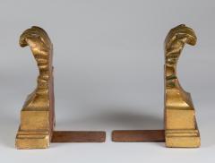Pair of Gilded Acanthus Leaf Bookends - 261699