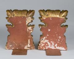 Pair of Gilded Acanthus Leaf Bookends - 261700