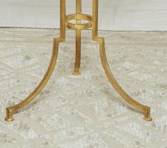 Pair of Gilded Hand Wrought Iron Tables - 4478903