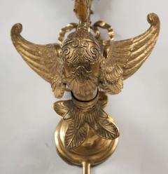 Pair of Gilt Bronze Swan Form Sconces - 2119123