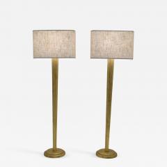 Pair of Gilt Floor Lamps - 1273325