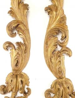 Pair of Giltwood Architectural Fragments France circa 1830 - 3916266