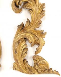 Pair of Giltwood Architectural Fragments France circa 1830 - 3916269