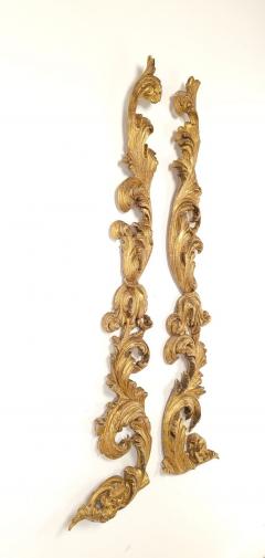 Pair of Giltwood Architectural Fragments France circa 1830 - 3916271