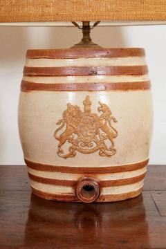 Pair of Gin Barrel Lamps - 3314541