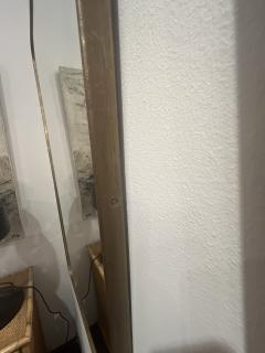 Pair of Gio Ponti Style Italian Brass Mirrors - 4168371