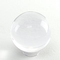 Pair of Glass Spheres U S A circa 1980 - 3701149