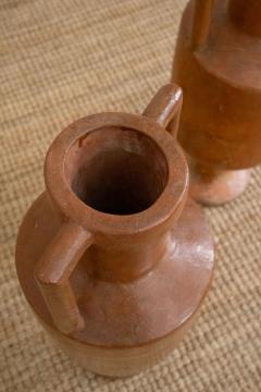 Pair of Glazed Amphorae Mid 20th Century - 4330597