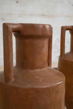 Pair of Glazed Amphorae Mid 20th Century - 4330600