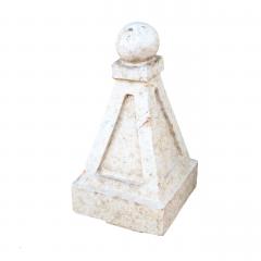 Pair of Glazed Terracotta Finials - 1489023