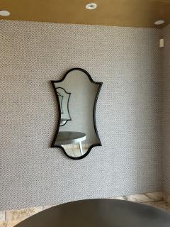 Pair of Gloss Lacquered Wood Wall Mirrors - 4547002